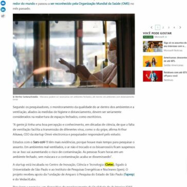 Novo teste indica vírus suspenso no ar e reforça risco de má ventilação – MSN Brasil