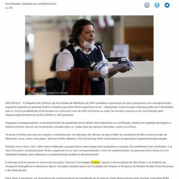 Novo teste indica vírus suspenso no ar e reforça risco de má ventilação – Santa Portal