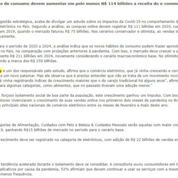Mudanças no comportamento de consumo devem aumentar em pelo menos R$ 114 bilhões a receita do e-commerce no Brasil até 2024, diz Kearney – TI Inside