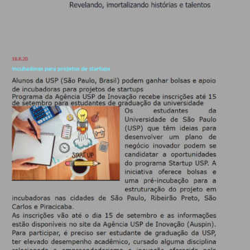 Incubadoras para projetos de startups – Formas&Meios