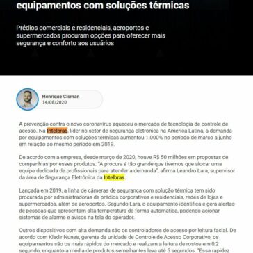 Cresce em 1.000% demanda por equipamentos com soluções térmicas – Smartus