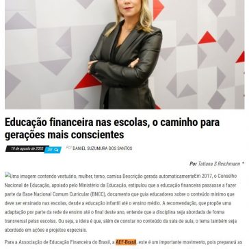 Educação financeira nas escolas, o caminho para gerações mais conscientes – Jornal Dia Dia