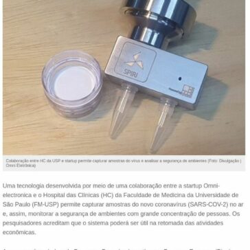 Sistema desenvolvido em SP monitora presença do novo coronavírus no ar – Jovem Pan