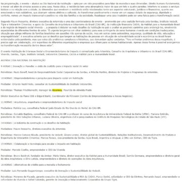 Dia Nacional Da Habitação | Artemisia promove debate online para discutir habitação de interesse social e empreendedorismo de impacto – Segs