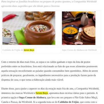 RECEITAS PRÁTICAS PARA AQUECER DIAS DE INVERNO – Alice Varajão
