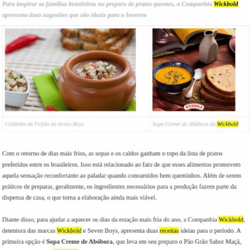 RECEITAS PRÁTICAS PARA AQUECER DIAS DE INVERNO – Alice Varajão