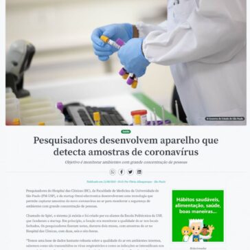 Pesquisadores desenvolvem aparelho que detecta amostras de coronavírus – Agência Brasil