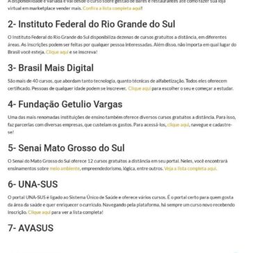 20 sites com cursos gratuitos online para enriquecer o currículo – Hora Brasil