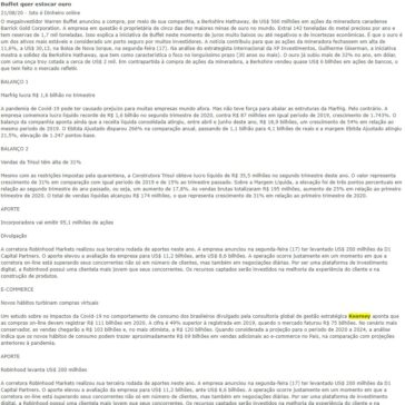 Buffet quer estocar ouro – Isto é Dinheiro online