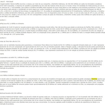 Buffet quer estocar ouro – MSN Brasi