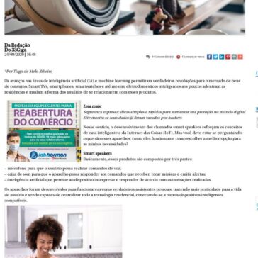 Smart speakers: o que são e como funcionam esses gadgets – Diário do Grande ABC (On-line)