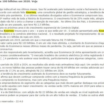 Ecommerce deve faturar mais de 100 bilhões em 2020. Veja – Ecommerce Brasil