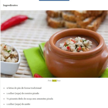 Receita de Caldinho de feijão tradicional – Comida e Receitas