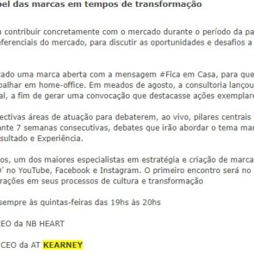 GAD’ promove série de debates sobre o papel das marcas em tempos de transformação – Revista Press Online