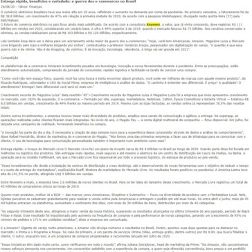 Entrega rápida, benefícios e variedade: a guerra dos e-commerces no Brasil – Yahoo! Finanças