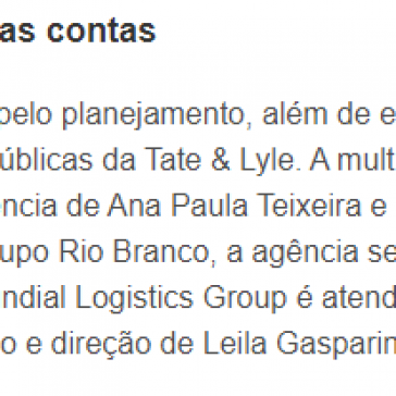 Trama Comunicação: três novas contas – O Jor