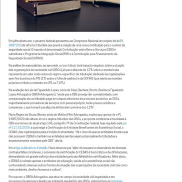 Conheça os impactos do projeto de lei de reforma tributária do governo federal sobre as OSCs – Gife