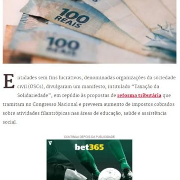 Reforma tributária: em manifesto, entidades repudiam aumento de impostos – Metropoles
