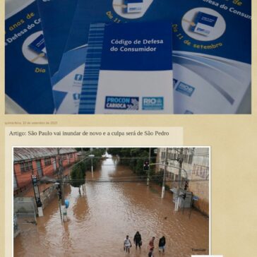 Artigo: São Paulo vai inundar de novo e a culpa será de São Pedro – Hourpress