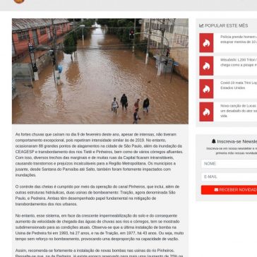 São Paulo vai inundar de novo e a culpa será de São Pedro – São Paulo de Fato