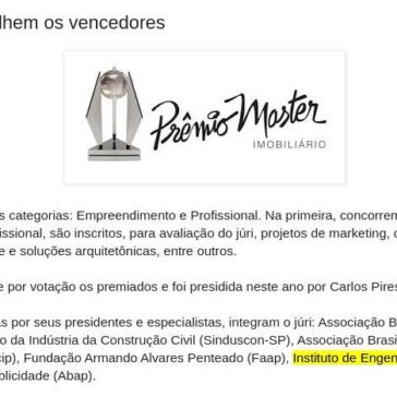 Seis entidades escolhem os vencedores – MercadoImoveis.com