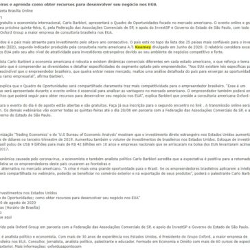 Cruze fronteiras e aprenda como obter recursos para desenvolver seu negócio nos EUA – Gazeta Brasília Online