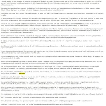 Argentina mostra como Brasil está bem posicionado na América Latina – mas ainda há muitos desafios – Rota 2014