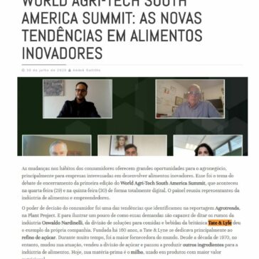 World Agri-Tech South America Summit: as novas tendências em alimentos inovadores – Start Agro