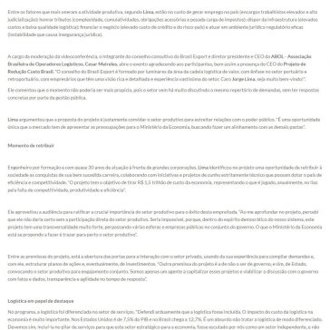 Setor produtivo, vamos encontrar juntos as soluções! – ABOL