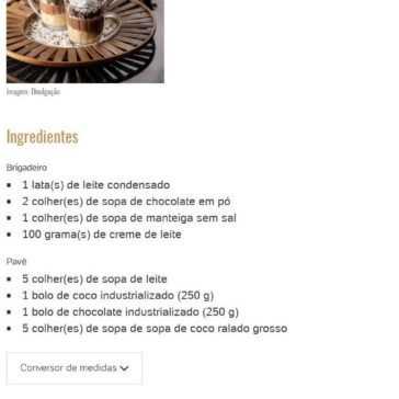 Pavê prestígio – Nossa – UOL