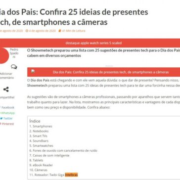 Dia dos Pais: Confira 25 ideias de presentes tech, de smartphones a câmeras – Show me Tech
