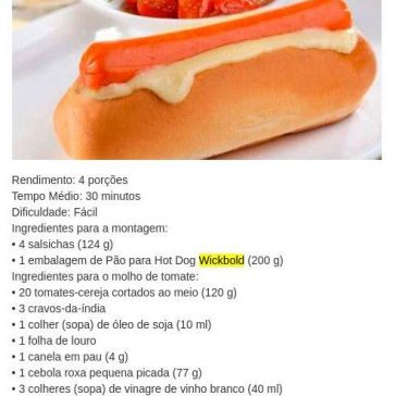 Cachorro quente gourmet – Central de Notícias