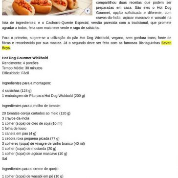 Receitas para comemorar o Dia do Cachorro-Quente – Arroz de Fyesta
