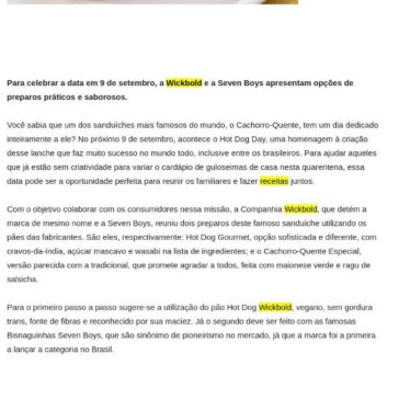 Receitas para comemorar o Dia do Cachorro-Quente em casa – Jefferson de Almeida
