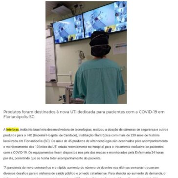 Intelbras realiza doação de sistema de segurança e monitoramento para o Imperial Hospital de Caridade –  Digital Security