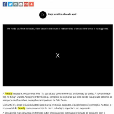 Penalty inaugura outlet em Guarulhos de olho no pós-pandemia – Máquina do Esporte