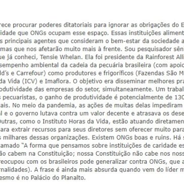 ONGs são um câncer? – Folha Online