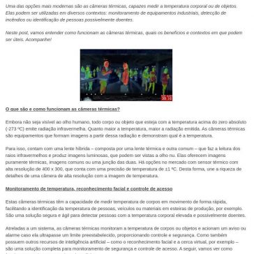 Câmeras térmicas: Aliadas no combate do Coronavírus o que são e como funcionam –  Eletricista Florianópolis