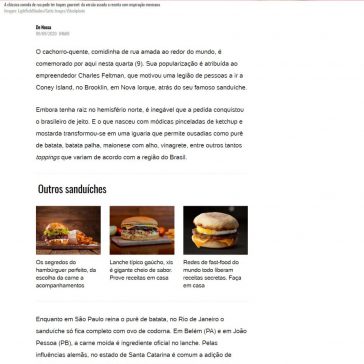 Dia do Cachorro-quente: aprenda receitas para incrementar o sanduíche – UOL