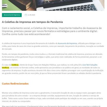 Como fazer uma Coletiva de Imprensa em tempos de Pandemia – Assessoria de Imprensa