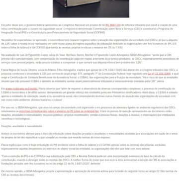 Conheça os impactos do projeto de lei de reforma tributária do governo federal sobre as OSCs – Associação Paulista de Fundaçõe