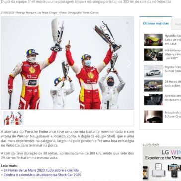 Neugebauer e Zonta vencem na abertura do Porsche Endurance – iCarros