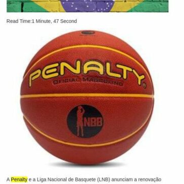 Penalty e LNB renovam parceria por mais cinco anos – Central de Notícias
