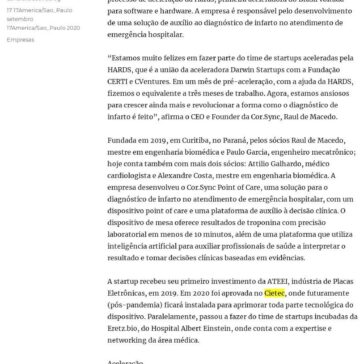 Cor.Sync é aprovada em processo de aceleração da Hards – Canal Executivo Blog