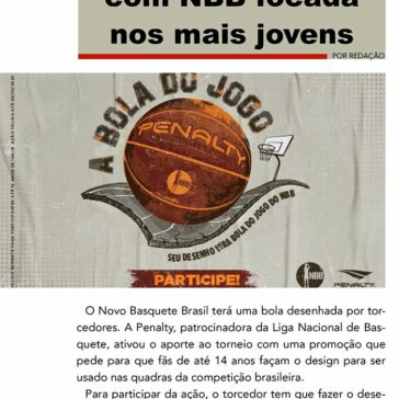 Penalty faz ação com NBB focada nos mais jovens – Máquina do Esporte
