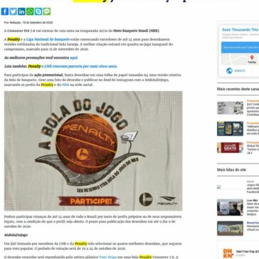 NBB e Penalty juntas em ação promocional – Promoview