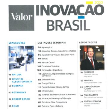 Ranking as 150 empresas mais inovadoras – Valor Inovação Brasil