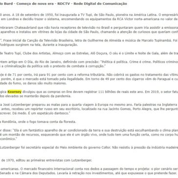 Panorama Político com Armando Burd – Começo de nova era – RDCTV – Rede Digital de Comunicação- RDCTV
