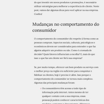 Como melhorar a experiência do cliente dentro do seu negócio – Administradores