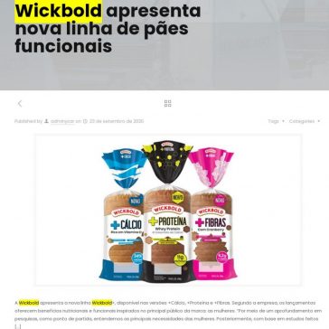 Wickbold apresenta nova linha de pães funcionais – YCAR